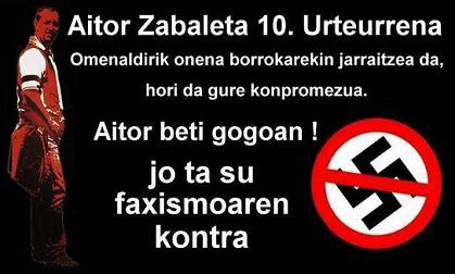 Aitor beti gogoan!